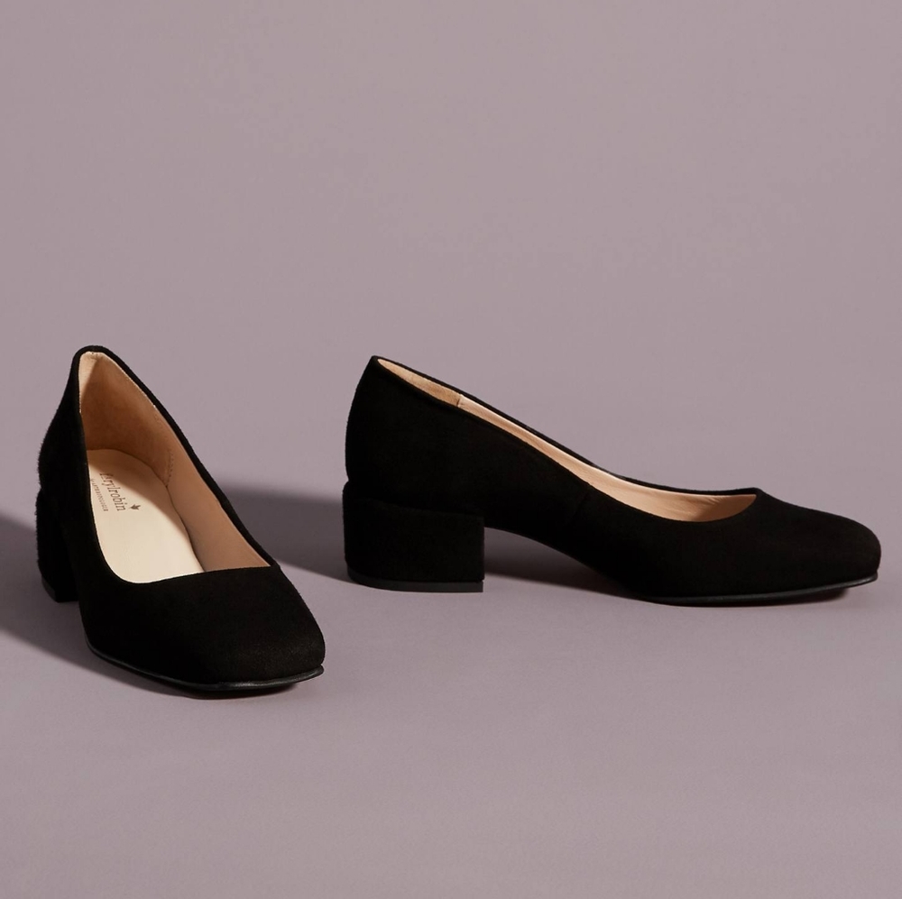 Anthropologie Farylrobin Evan Block Heels